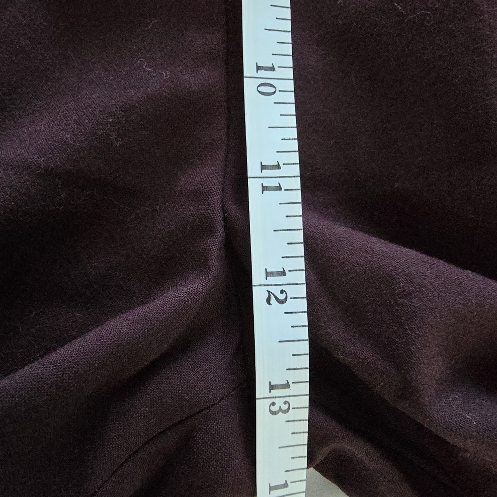 COS Pleats Dropped Crotch Trousers Size 6, 96% Wool - Picture 11 of 12